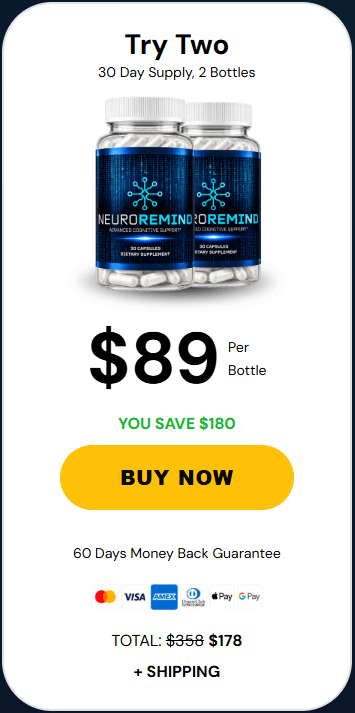 Order NeuroRemind 1 Bottle